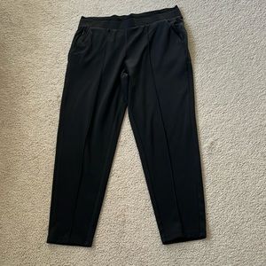Athlete Venice pintuck black pants
